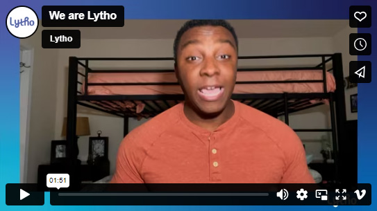 We Are Lytho Video Screenshot