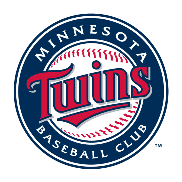 Minnesota Twins logo featuring baseball and team name