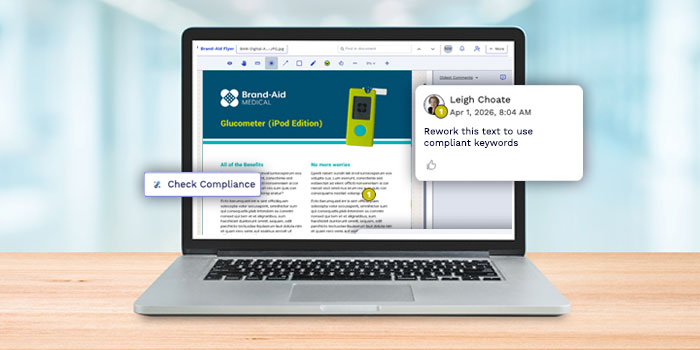 Lytho reviews for healthcare shown on computer screen
