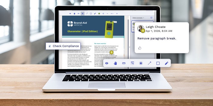 Manufacturing reviews screen