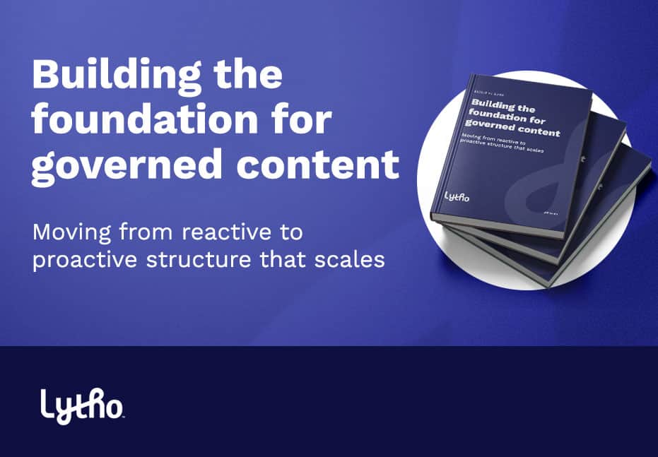 Building the foundation for governed content