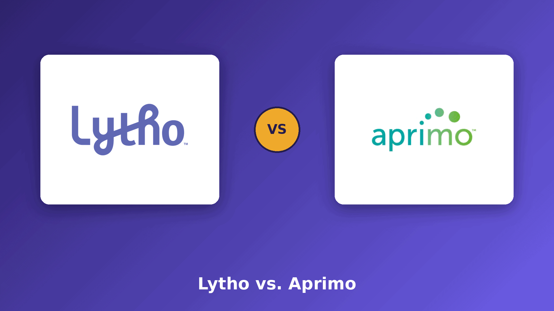 Compare Aprimo to Lytho